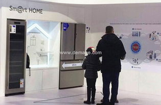 德馬吉德國展覽公司精心設(shè)計(jì)海爾2015cebit展臺(tái)